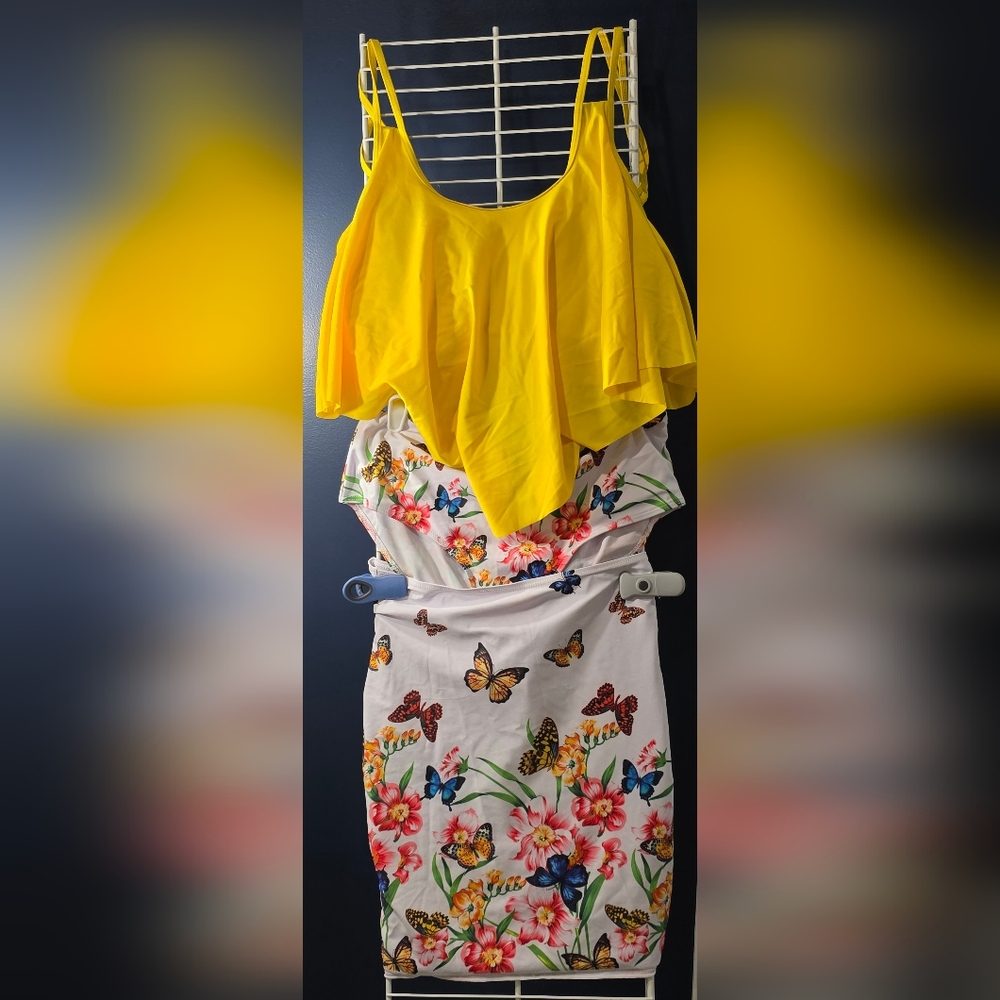 Rosegal Bright Yellow Dress